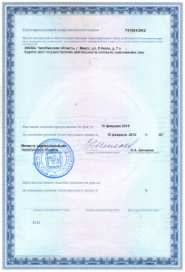 Лицензия ЛО-74-01-000770. Страница 2